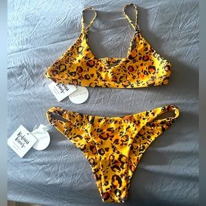 kulani kinis XL leopard bikini